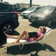 Illustration for article titled Motorists Make Best of Turnpike Closure By Tanning, Playing Football